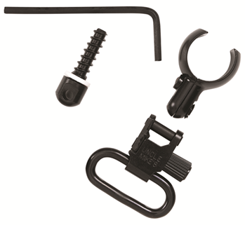 Michaels Of Ore 44102 Uncle Mike's 13912 Magnum Band Swivel Set made of Steel with Blued Finish, 1" Lo