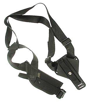 Michaels Of Ore 44113 Uncle Mike's 85041 Scoped Vertical Shoulder Holster Size 04 made of Nylon with B