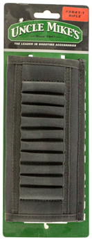 Michaels Of Ore 44124 Uncle Mike's 88411 Cartridge Slide  10 Rounds Black Nylon 2.25"