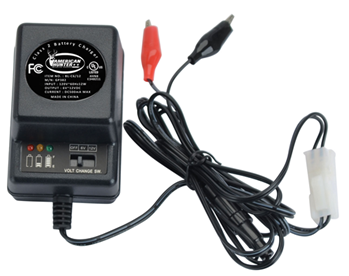 Gsm Outdoors 44307 American Hunter BLC612 Battery Charger  Black 6 or 12 Volt Battery