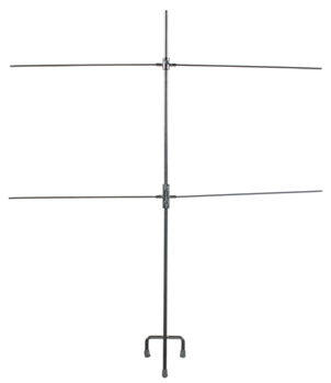 Gsm Outdoors 44311 SME SMETGTST Double Paper Target Stand Standing Steel Standing Includes 8 Metal