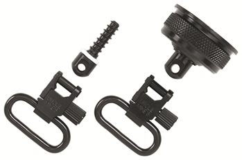 Michaels Of Ore 44428 Uncle Mike's 18032 Mag Cap Swivel Set made of Steel with Blued Finish, 1" Loop S