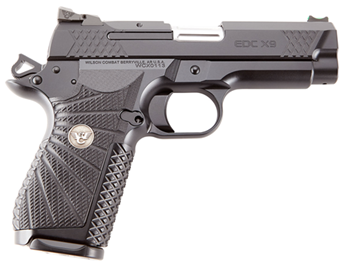 44608 Wilson Combat EDCXCP9 1911 EDC X9 9mm Luger 4" 15+1 Black Armor-Tuff Aluminum Fr