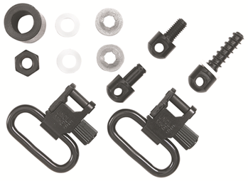 Michaels Of Ore 44629 Uncle Mikes 12312 Quick Detach Super Swivels 1"  Black Steel Most Pump/Auto Shot
