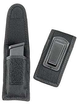 Michaels Of Ore 44643 Uncle Mikes 8824 MAG Case W/clip 8824-1 24-1 Black Nylon
