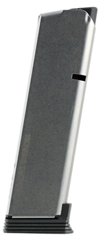 44728 Wilson Combat 800 ETM  Stainless Detachable with Steel Floor Plate 8rd for 45 AC