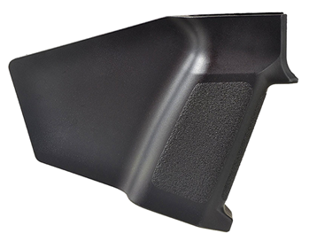 Strike Industri 44808 Strike AKSFG Simple Featureless Grip  AK Platform Black Polymer