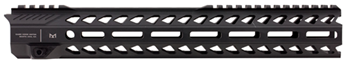 Strike Industri 44818 Strike STRIKERAIL Strike Rail  AR-15 Black Aluminum 13.50" M-LOK