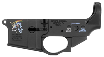 Spike's Tactical ST15 Spikes STLS030CFA Snowflake Stripped Lower Receiver Multi-Caliber 7075-T6 Alumin