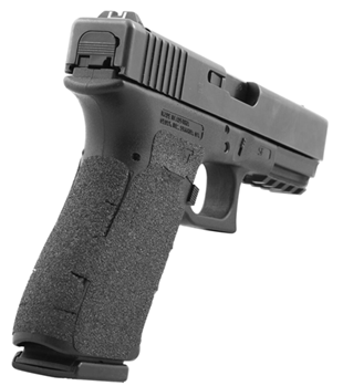 Talon Grips Inc 45179 Talon 371G Glock 17 Gen 5 Granulate Adhesive Grip with Medium Backstrap Textured