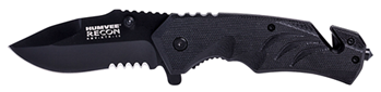 Camp Co 4559 Humvee Adventure Gear HMVKTR15 Tactical Recon  3" Folding Drop Point Part Serrat