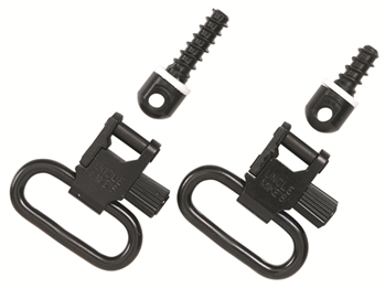 Michaels Of Ore 45634 Uncle Mikes 13113 Quick Detach Wood Screw Type for Bolt Action 1.25" Blued Steel