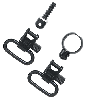 Michaels Of Ore 45635 Uncle Mike's 13412 Super Swivel  made of Steel with Blued Finish, 1" Loop Size &
