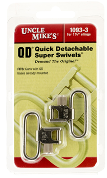 Michaels Of Ore 45701 Uncle Mike's 10933 Super Swivel  made of Steel with Nickel Finish, 1.25" Loop Si