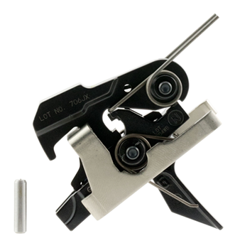 45702 Geissele Automatics 05659 Super MCX SSA Two-Stage Flat Trigger with 4.25-4.75 lb