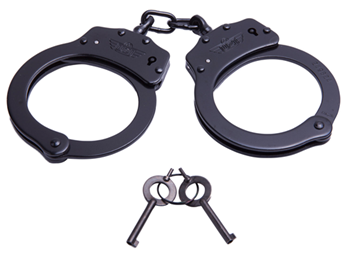 Camp Co 4575 Uzi Accessories UZIHCCB Law Enforcement Cuffs Law Enforcement Cuffs Stainless St