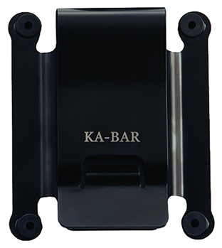 Kabar 46407 Ka-Bar 1480CLIP Belt Clip  For Ka-Bar TDI, Hinderer, Becker, Black Metal