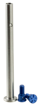 Strike Industri 46434 Strike GMGRSBLU Guide Rod  Stainless Steel Rod with Blue Hardcoat Anodized 7075-