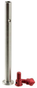 Strike Industri 46471 Strike GMGRSRED Guide Rod  Stainless Steel Rod with Red Hardcoat Anodized 7075-T