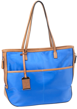 Bulldog Cases 46590 Bulldog BDP057 Tote Purse w/Holster Electric Blue Nylon Most Sm Pistols & Revolv