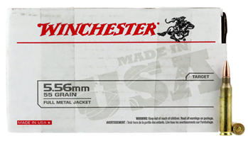 Winchester Ammu 46631 Winchester Ammo WM193150 USA  5.56x45mm NATO 55 gr Full Metal Jacket (FMJ) 150 B