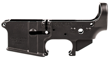 Zev Technologie 46836 ZEV LR556FOR Forged Lower Receiver  5.56x45mm NATO 7075-T6 Aluminum Black Anodiz