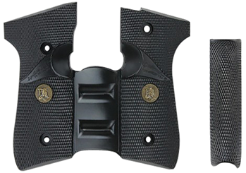 48453 Pachmayr 02500 Signature Grip Wraparound Black Rubber with Backstrap & Finger Gr