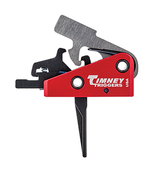 48503 Timney Triggers 662S-ST Targa Short Trigger  AR-Platform Two-Stage Straight 2.00