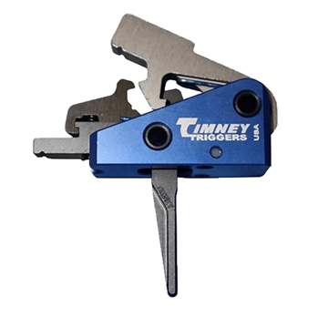 48505 Timney Triggers 663S-ST AR Targa 2-Stage Long Straight Trigger Steel w/Aluminum
