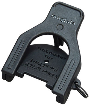 Maglula Ltd. 48522 Maglula LU32B Unloader  Made of Polymer with Black Finish for 22 LR Ruger 10/22
