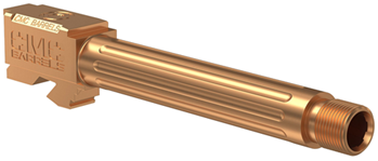 Cmc Triggers Co 49427 CMC Triggers 75513 Match Precision  9mm Luger 4.48" Bronze DLC Finish 416R Stain