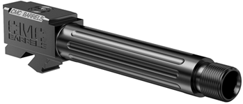 Cmc Triggers Co 49501 CMC Triggers 75521 Match Precision  9mm Luger 4.01" Black DLC Finish 416R Stainl