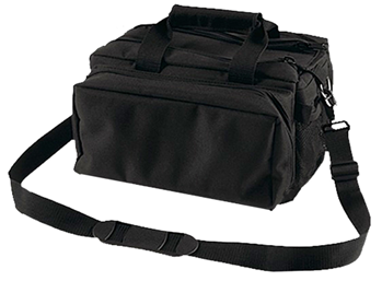 Bulldog Cases 49598 Bulldog BD910 Deluxe Range Bag 13x7x7" w/Removable Divider & Strap Nylon Black