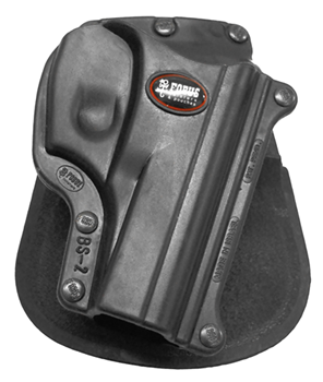 50111 Fobus BS2 Paddle Holster N/A Black Plastic