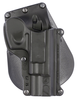 50112 Fobus CZ75 Paddle Holster N/A Black Plastic