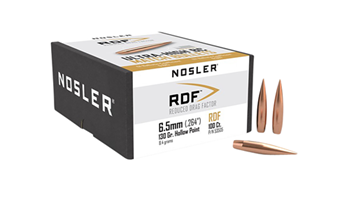 50351 Nosler 53505 RDF  6.5 Creedmoor .264 130 gr Hollow Point Boat-Tail (HPBT) 100 Pe