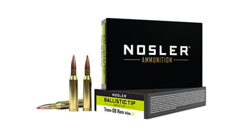 Nosler 50376 NOSLER BT 7MM-08 REM 140GR BALLISTIC TIP 20RD 10BX/CS