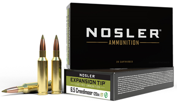 50381 Nosler 40398 E-Tip  6.5 Creedmoor 120 gr E-Tip Lead-Free 20 Bx/ 10 Cs