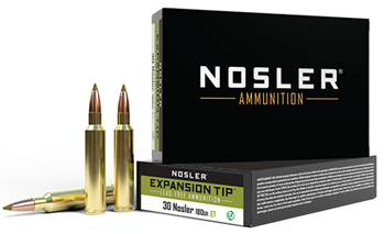 50395 Nosler 40330 E-Tip  30 Nosler 180 gr E-Tip Lead-Free 20 Bx/ 10 Cs