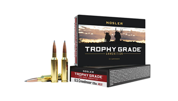 50399 Nosler 60091 Trophy Grade Long Range 6.5 Creedmoor 129 gr AccuBond Long Range 20