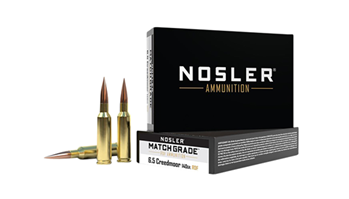 50406 Nosler 60115 Match Grade RDF 6.5 Creedmoor 140 gr Hollow Point Boat-Tail (HPBT)
