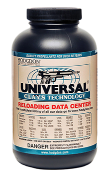 Hodgdon Powder 50542 Hodgdon UNI Clays Universal Pistol/Shotgun Multi-Caliber 1 lb