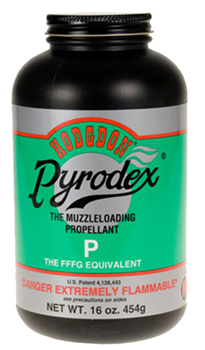 Hodgdon Powder 50553 Hodgdon P Pyrodex P Muzzleloader Powder Multi-Caliber 1 lb