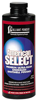 Alliant Powder/ 50568 Alliant Powder AMERICAN Shotshell Powder American Select Shotgun Multi-Gauge 1 l
