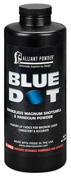 Alliant Powder/ 50576 Alliant Powder BLUEDOT Shotshell Powder Blue Dot Pistol/Shotgun Multi-Gauge  Mul