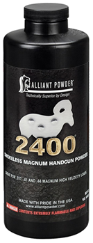 Alliant Powder/ 50577 Alliant Powder 2400 Pistol Powder 2400 Magnum Handgun Multi-Caliber  1 lb