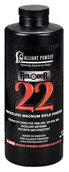 Alliant Powder/ 50582 Alliant Powder RELODER22 Rifle Powder Reloder 22 Rifle Multi-Caliber  Magnum 1 l