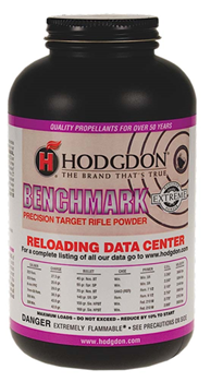 Hodgdon Powder 50602 Hodgdon BM1 Extreme Benchmark Smokeless Rifle 1 lb