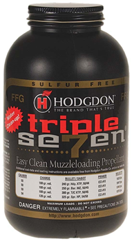 Hodgdon Powder 50609 Hodgdon T72 Triple Seven Granulated FFG Muzzleloading 1 lb