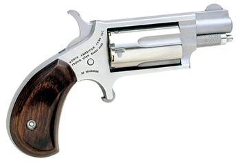 North American Arms 22 Magnum NAA 22MS 22LR/22 Mag Mini 22 Mag 1.12" 5rd Rosewood Grip Stainless